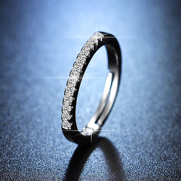 Lunar Glow Eternity Ring