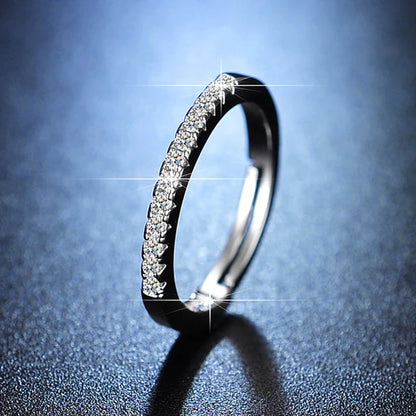 Lunar Glow Eternity Ring