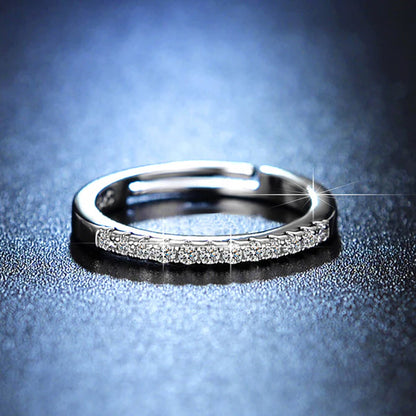 Lunar Glow Eternity Ring